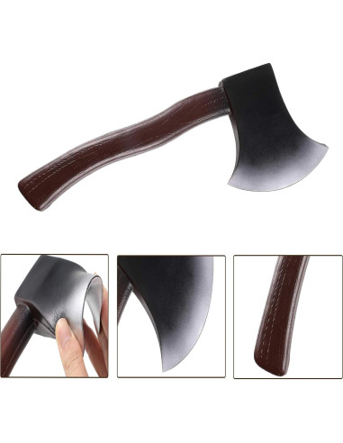 Hacha Falsa de Halloween Hosfairy - Espuma Realista 29x12cm