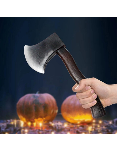 Hacha Falsa de Halloween Hosfairy - Espuma Realista 29x12cm