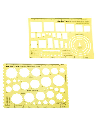 Plantillas de Diseño de Jardines Garden Tutor - 2 Herramientas