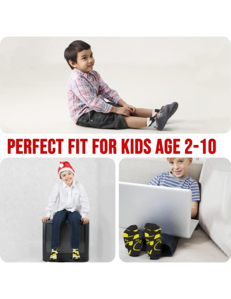 Calcetines DC Comics para Niños - Paquete de 10 con Superhéroes