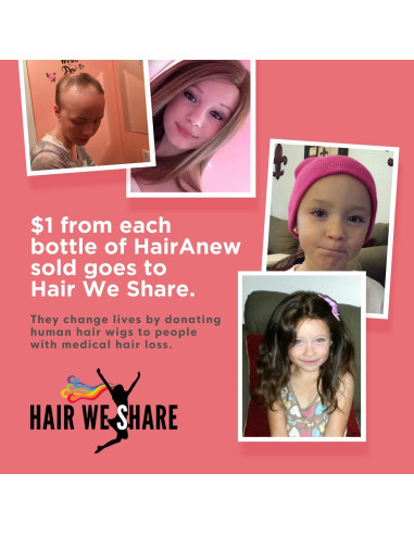 Vitaminas Naturenetics HairAnew para Crecimiento Cabello 81g