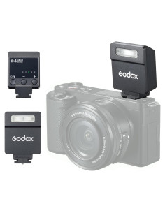 Flash Godox iM22 Speedlite Mini 440 Destellos Batería Litio