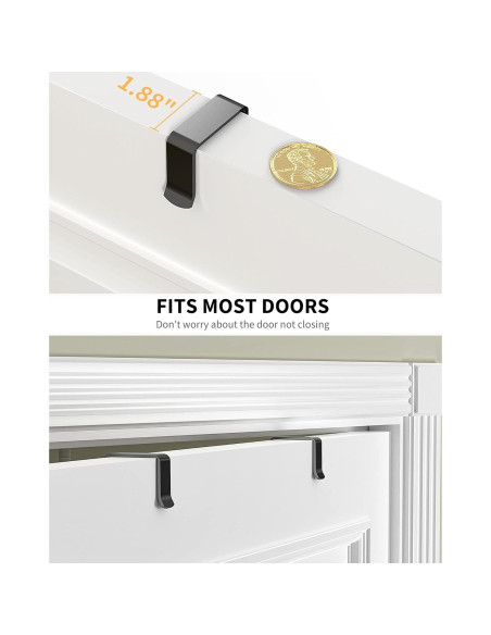 Organizador de Despensa Moforoco 6 Niveles Metal Negro