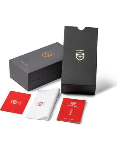 Reloj mecánico cronógrafo TOPHILL 1963 40mm piloto hombre