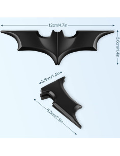 Clip de Dinero Minimalista Phinus Batman Acero Inoxidable 2