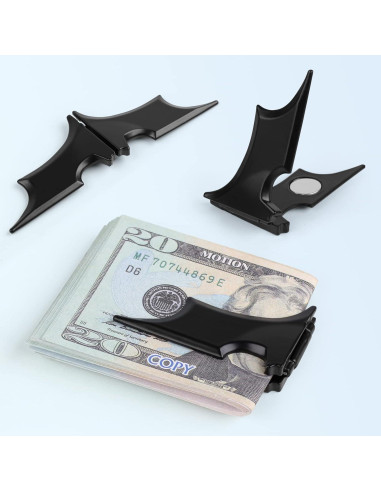 Clip de Dinero Minimalista Phinus Batman Acero Inoxidable
