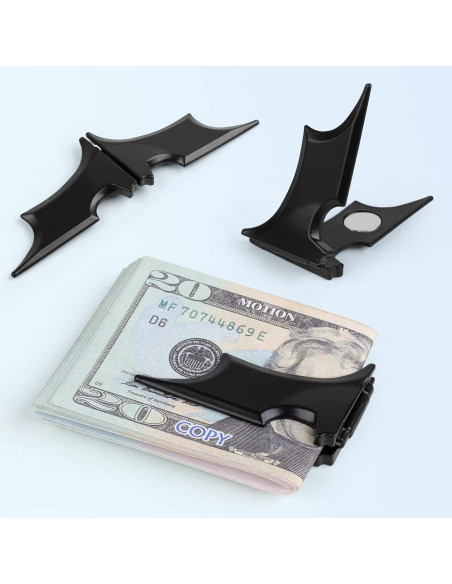 Clip de Dinero Minimalista Phinus Batman Acero Inoxidable