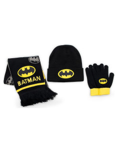Conjunto de Invierno Batman para Niños - Gorro, Guantes y Bufanda