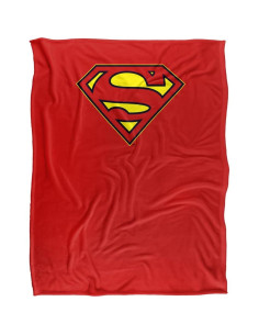 Manta de Superman LOGOVISION 152x203cm Ultra Suave 2