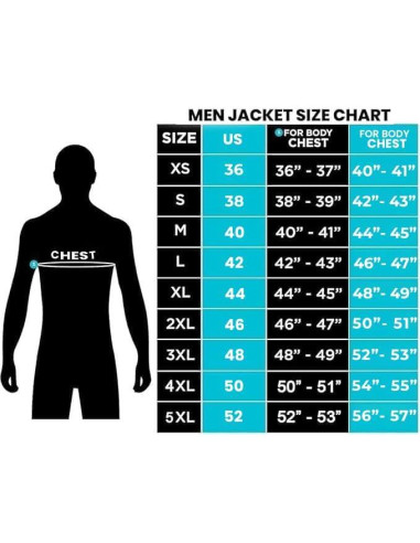 Chaleco de Cuero Militar para Hombres III-Fashions Grande