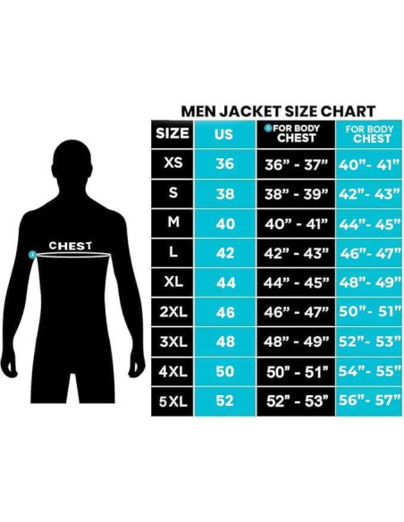 Chaleco de Cuero Militar para Hombres III-Fashions Grande