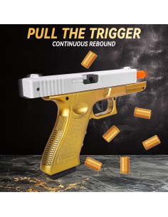 Paquete de 2 Pistolas de Juguete Antiestrés TFHUGFHG 1911 2