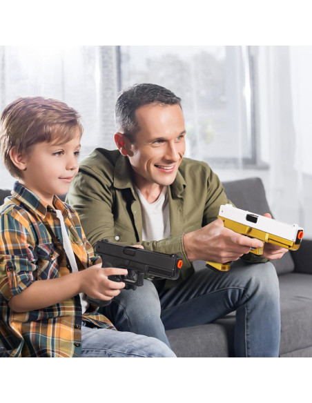 Paquete de 2 Pistolas de Juguete Antiestrés TFHUGFHG 1911