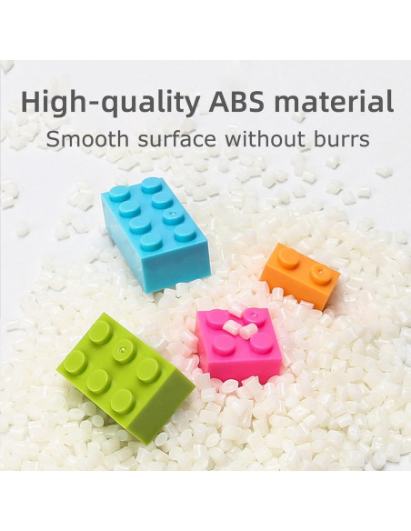 300 Piezas Bloques de Construcción RWDTER, Compatible con LEGO