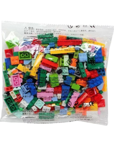 300 Piezas Bloques de Construcción RWDTER, Compatible con LEGO