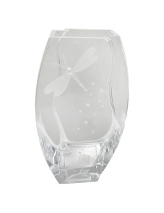 Jarrón de Cristal Royal 25.4 cm India Handicrafts Dragón