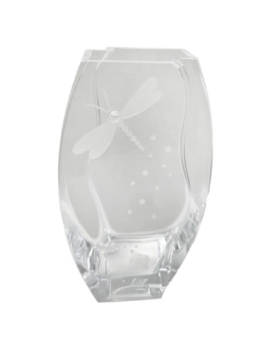 Jarrón de Cristal Royal 25.4 cm India Handicrafts Dragón