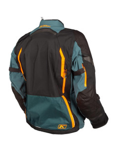 Chaqueta de Aventura KLIM Badlands Pro Hombre X-Large Petróleo/Naranja 2