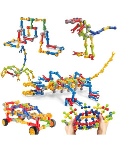 Juego de Bloques de Construcción KUTOI - 167 Piezas Educativas 2