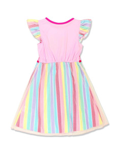 Vestido de Fantasía Rosa Barbie para Niñas - Pijama 4 años 2