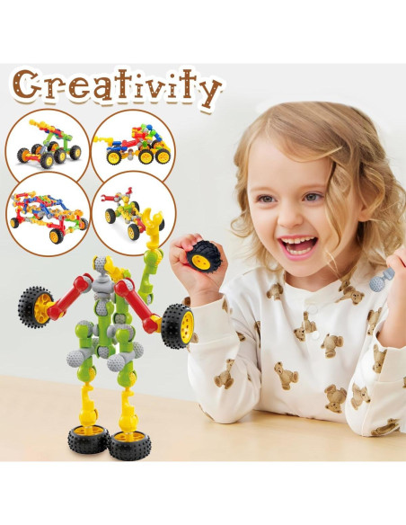 Juego de Bloques de Construcción KUTOI - 167 Piezas Educativas