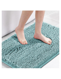 Alfombra de Baño Antideslizante H.VERSAILTEX 43x61 cm Aqua Haze