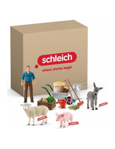 Juego de Alimentación de Animales Schleich - Mundo de Granja