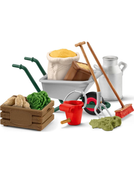 Juego de Alimentación de Animales Schleich - Mundo de Granja