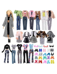 20 Piezas Ropa de Muñeca 30 cm Carreuty - Regalo Creativo