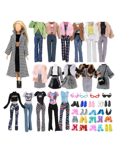 20 Piezas Ropa de Muñeca 30 cm Carreuty - Regalo Creativo