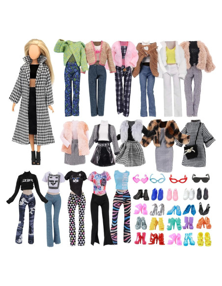 20 Piezas Ropa de Muñeca 30 cm Carreuty - Regalo Creativo