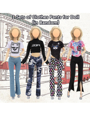 20 Piezas Ropa de Muñeca 30 cm Carreuty - Regalo Creativo