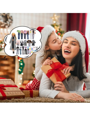 20 Piezas Ropa de Muñeca 30 cm Carreuty - Regalo Creativo