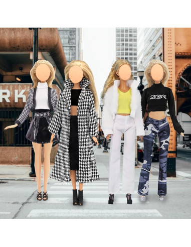 20 Piezas Ropa de Muñeca 30 cm Carreuty - Regalo Creativo