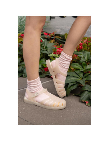 Sandalia de Gel Melissa Possession Pescador Beige T.9