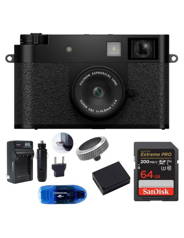 Cámara Digital FUJIFILM X half + Tarjeta 64GB + Accesorios