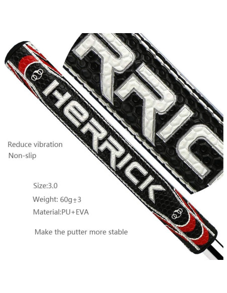 Empuñadura de Putter de Golf Zenesty M1 PU 7.62 cm Antideslizante