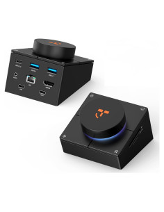 Dock USB-C 10 en 1 TobenONE con HDMI 4K, 100W PD, 5 Botones
