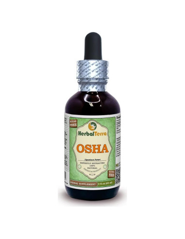 Extracto Líquido de Osha Sin Alcohol 60 ml Herbal Terra