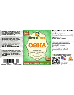 Extracto Líquido de Osha Sin Alcohol 60 ml Herbal Terra 2