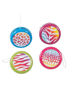 Yoyos de Animales Fun Express - 12 Piezas para Niños