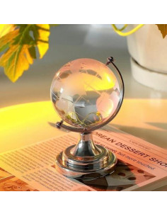 Globo de Cristal GOTOTOP con Mapa del Mundo 6.5 cm 2