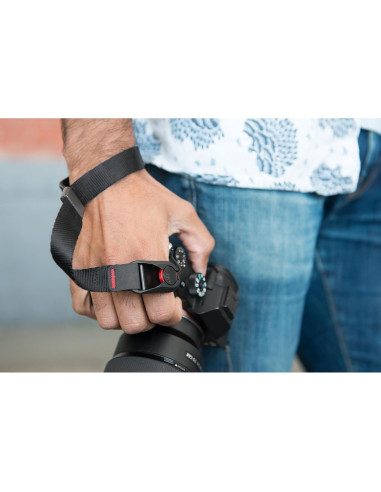 Correa de Muñeca para Cámara Peak Design Cuff - Negro
