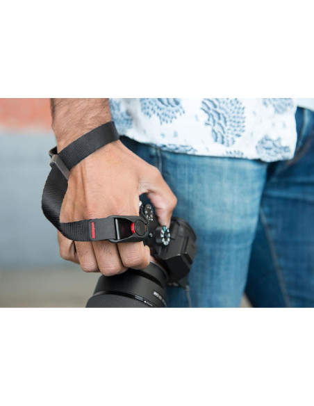 Correa de Muñeca para Cámara Peak Design Cuff - Negro