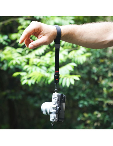 Correa de Muñeca para Cámara Peak Design Cuff - Negro