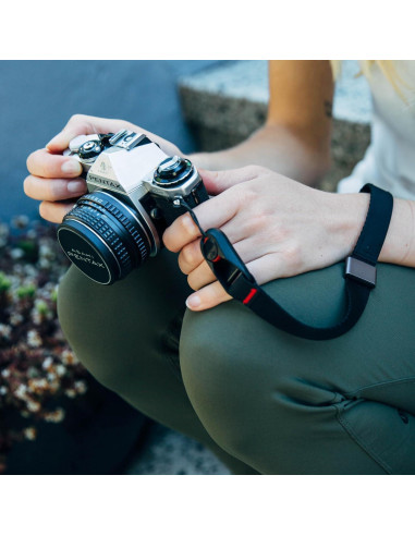 Correa de Muñeca para Cámara Peak Design Cuff - Negro