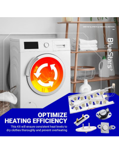 Kit de Repuestos para Secadora BlueStars 3387747 - 5200W 240V 2