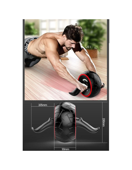Rueda de Abdominales TOSAMC - Equipo de Ejercicio en Casa