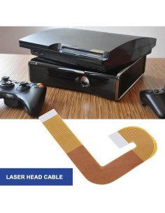 5 Cables de Cinta Flexibles SING F LTD 90000x para PS2 Slim 2