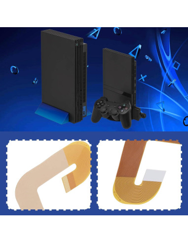 5 Cables de Cinta Flexibles SING F LTD 90000x para PS2 Slim